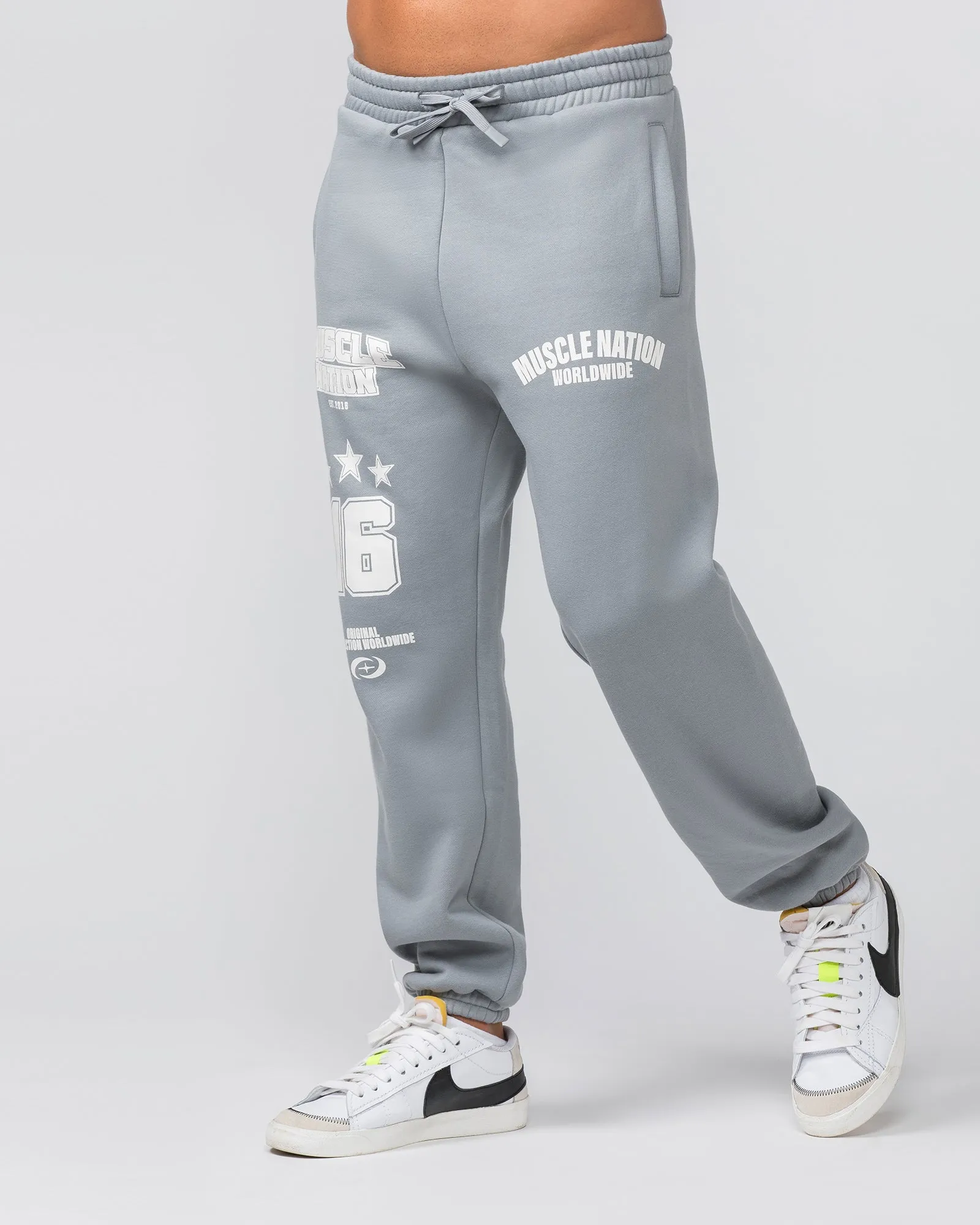 Lifting Trackies - Jet Grey