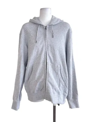 Light Grey Zip Up Hoodie