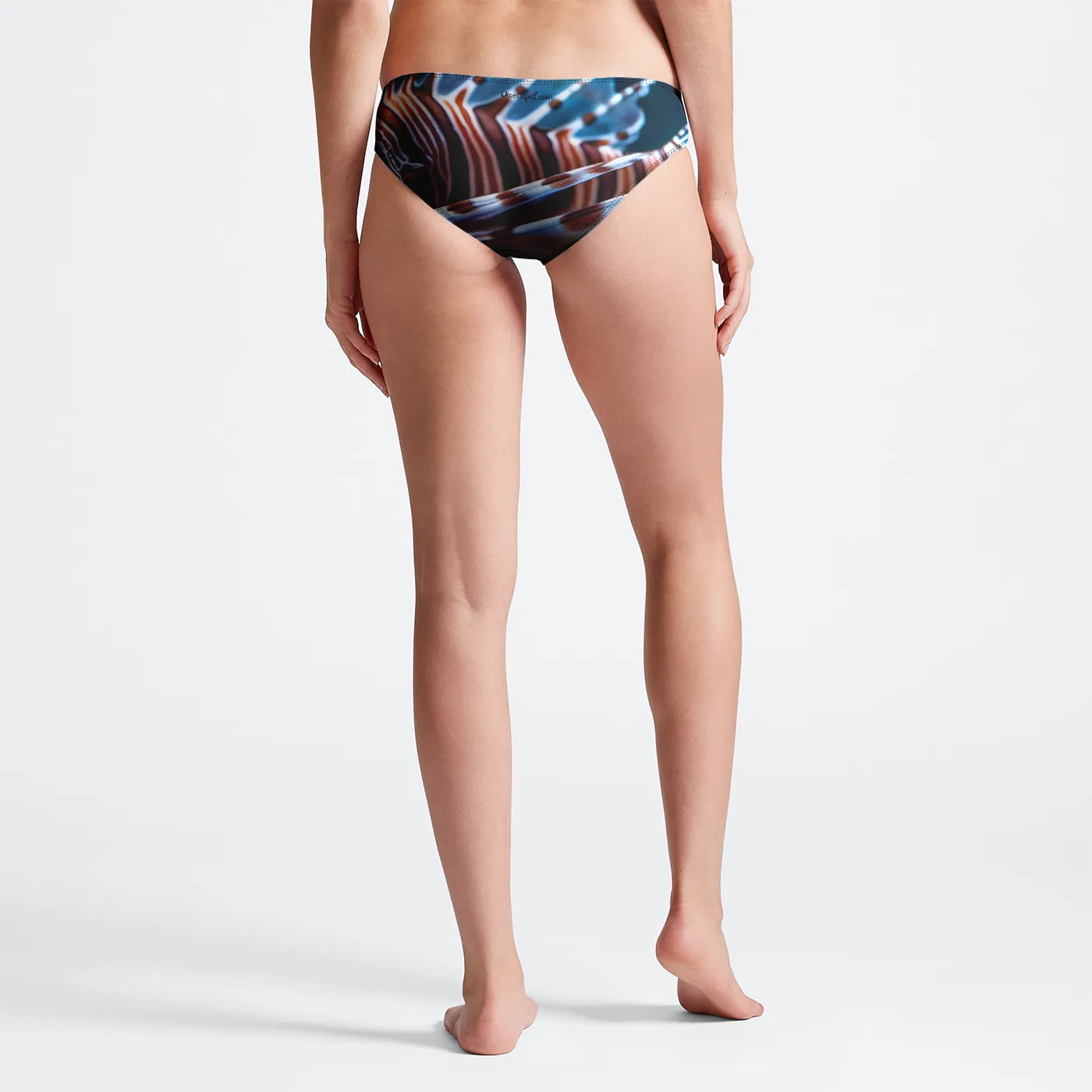 Lionfish Mid Rise Bikini Bottom Brief