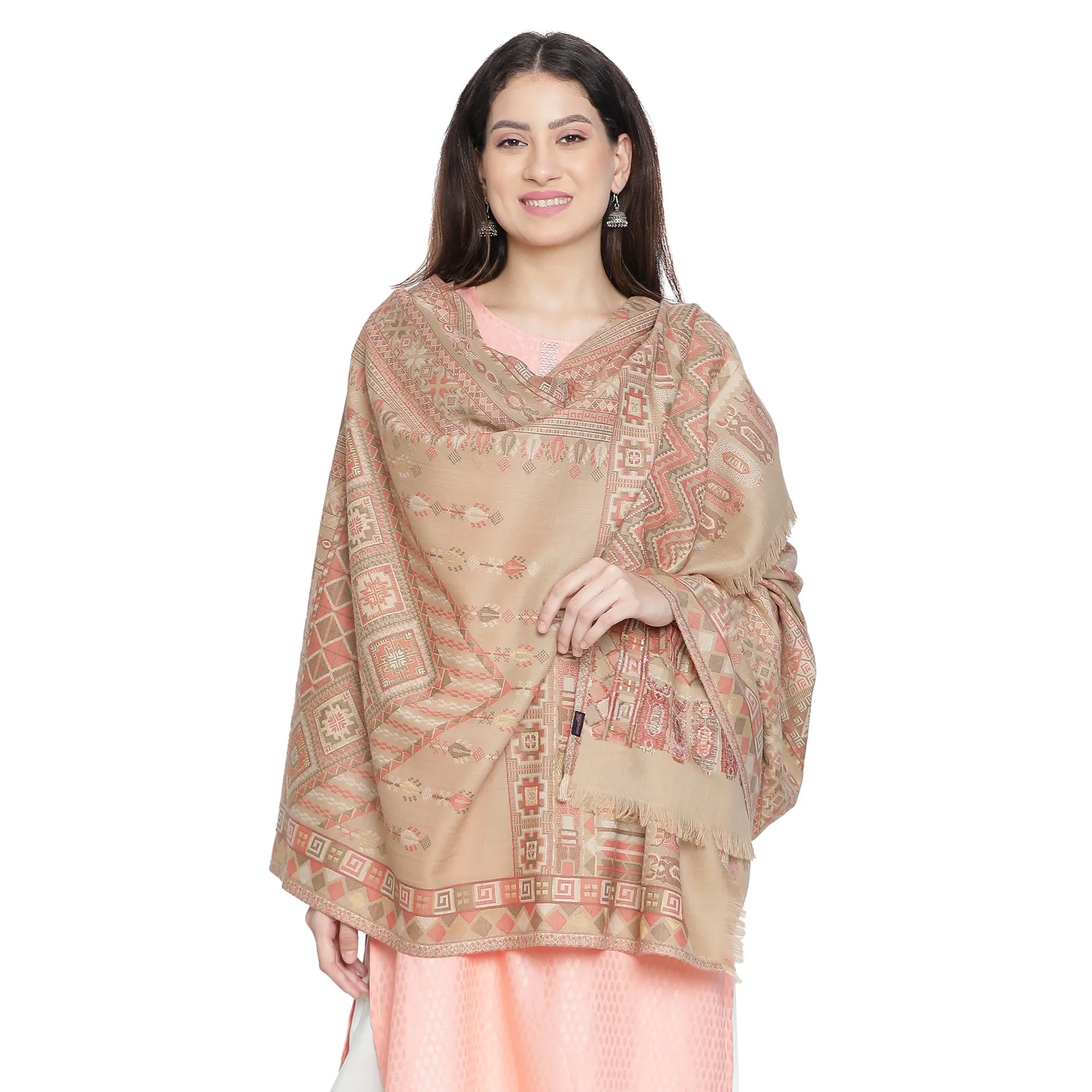 Liya Woven Design Kani Shawl