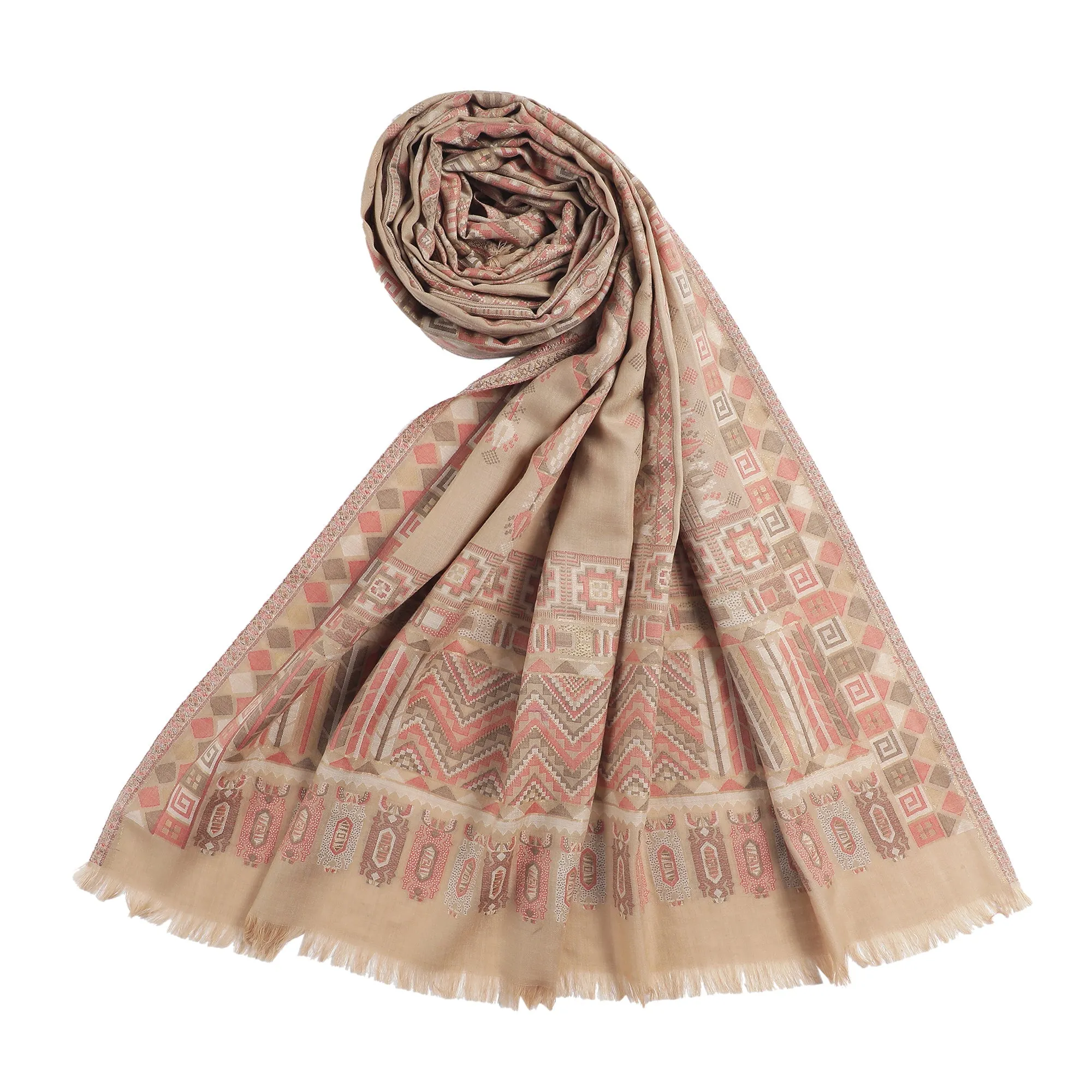 Liya Woven Design Kani Shawl