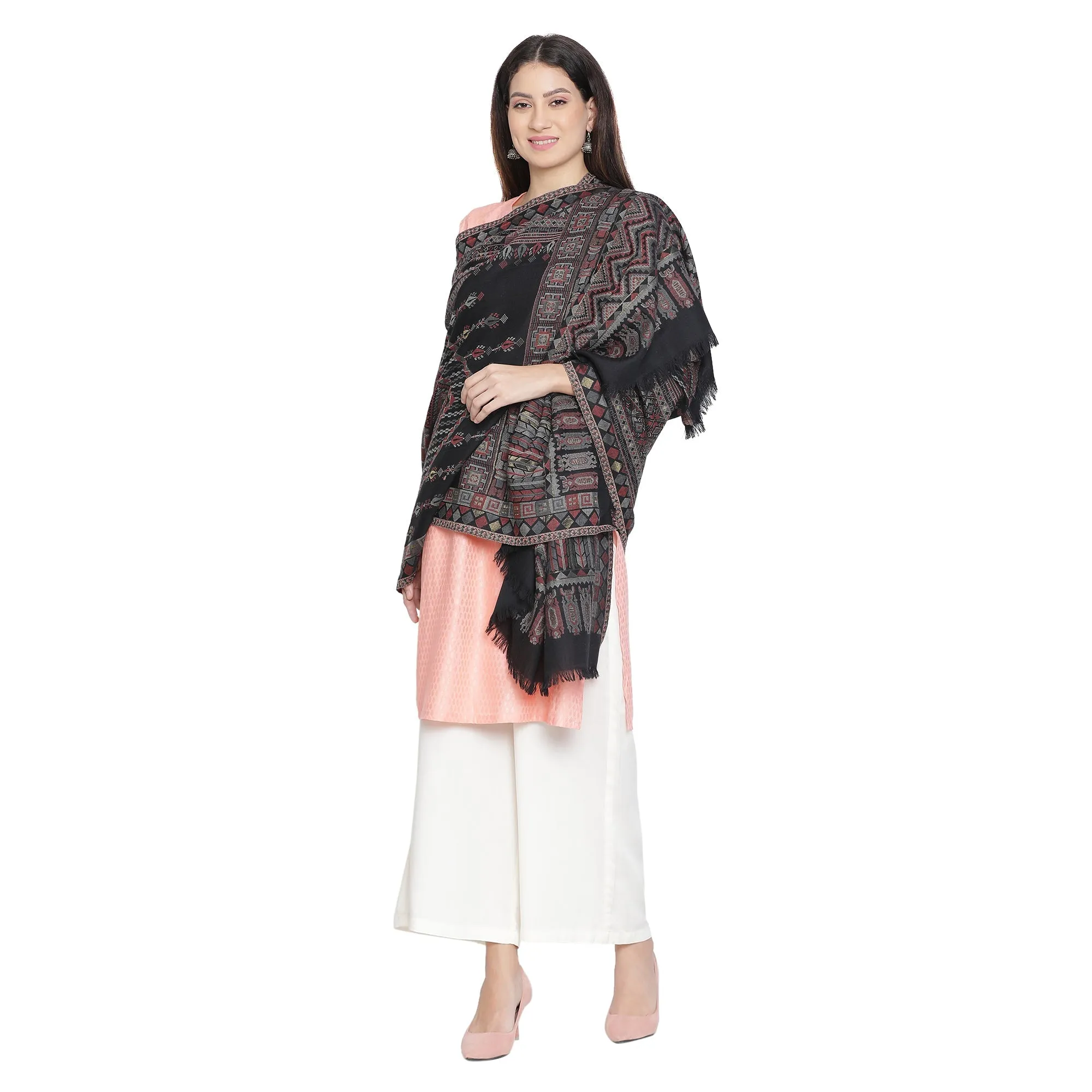 Liya Woven Design Kani Shawl