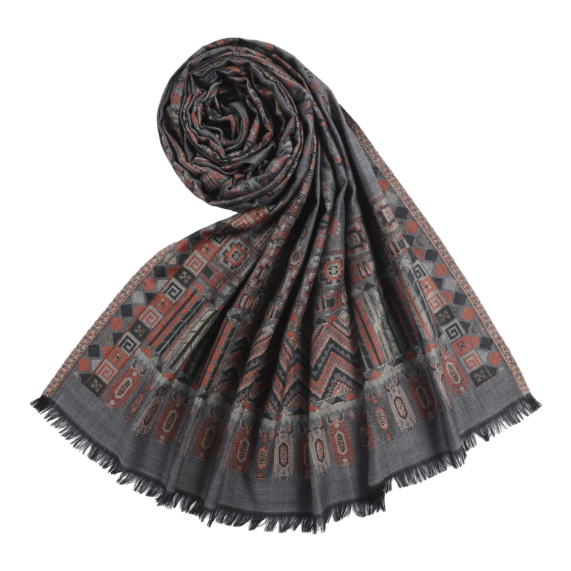 Liya Woven Design Kani Shawl