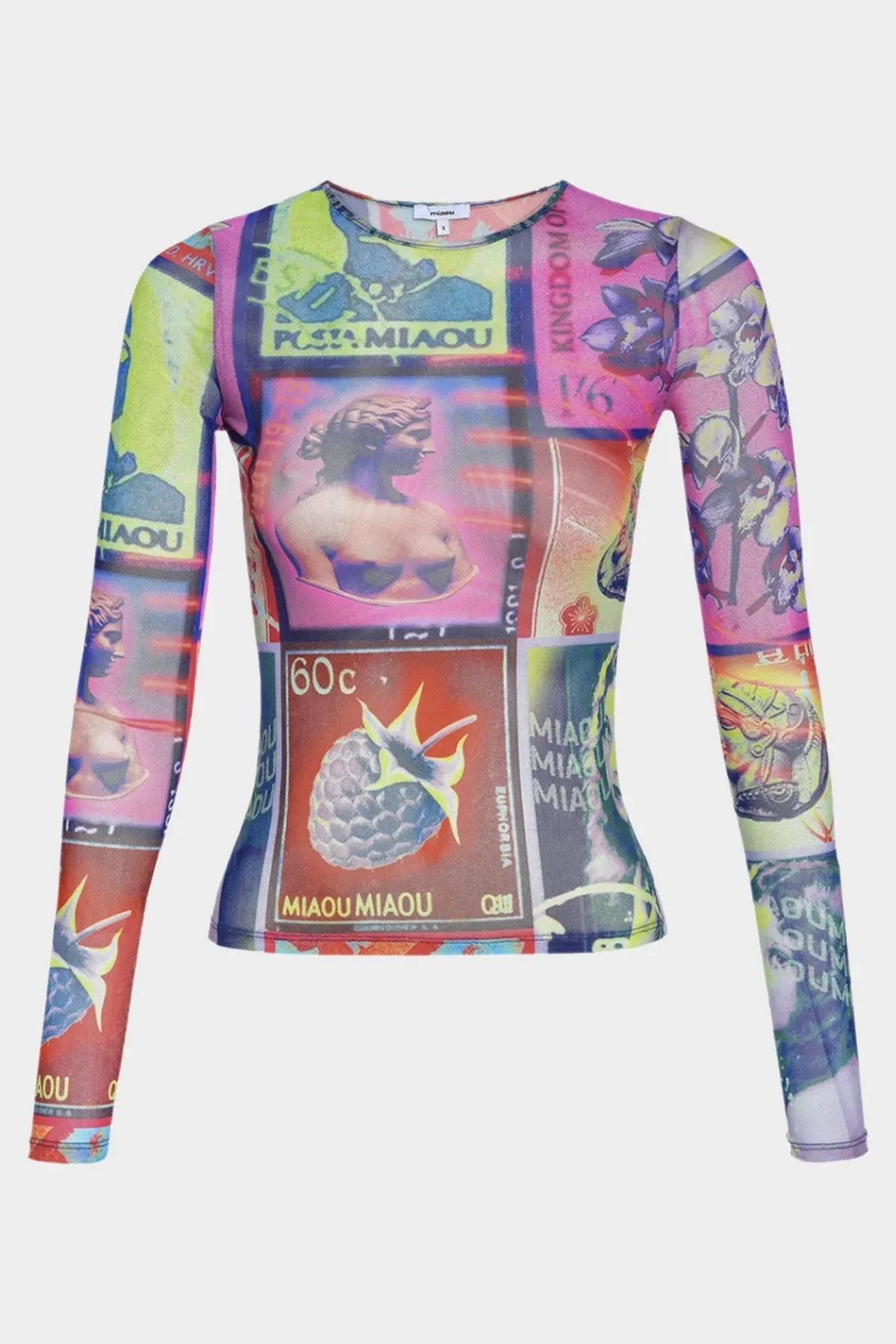 Long Sleeve Tee in Thermal Stamp