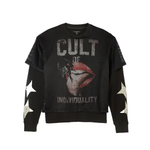 Long Sleeve Thermal With Mesh Shirt - Steel