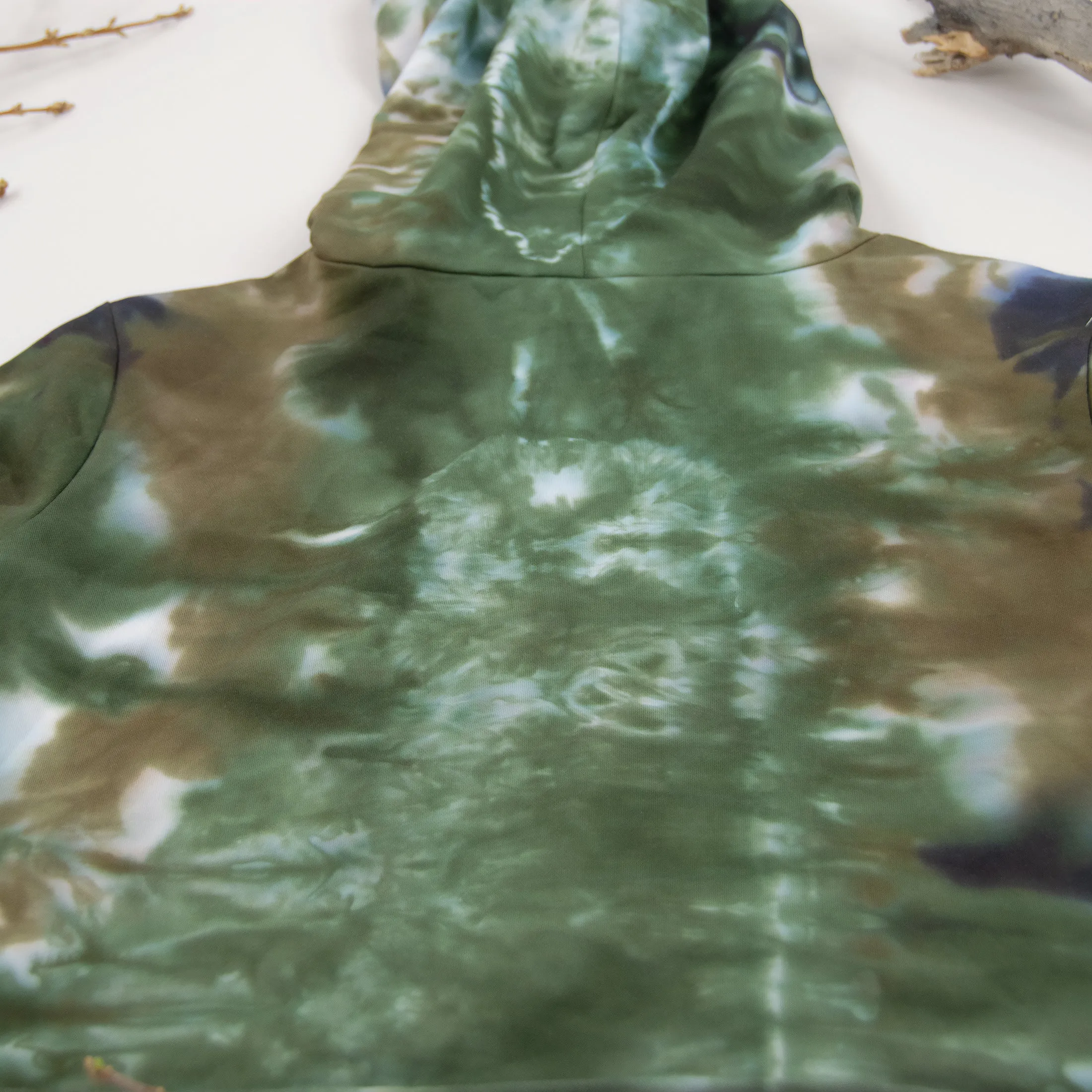 Lorelei Tie Dye Hoodie Crop Top