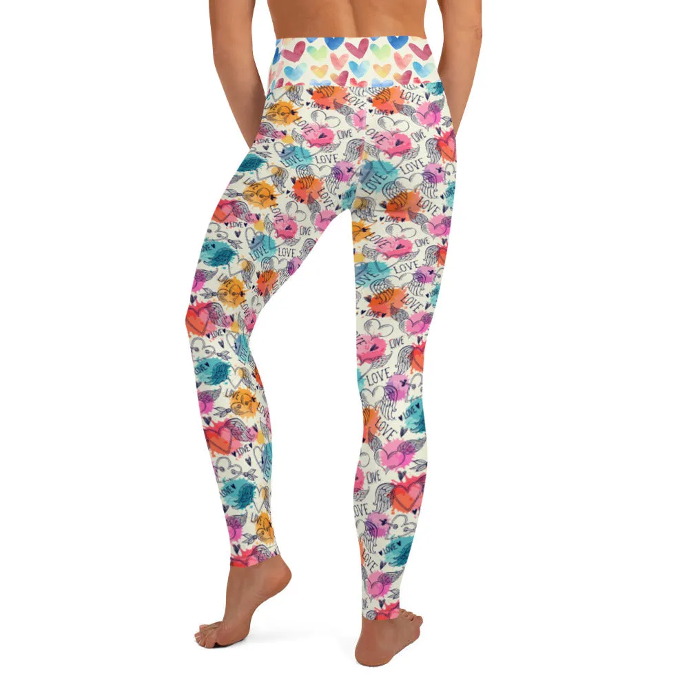 Love Bugs - Yoga Leggings