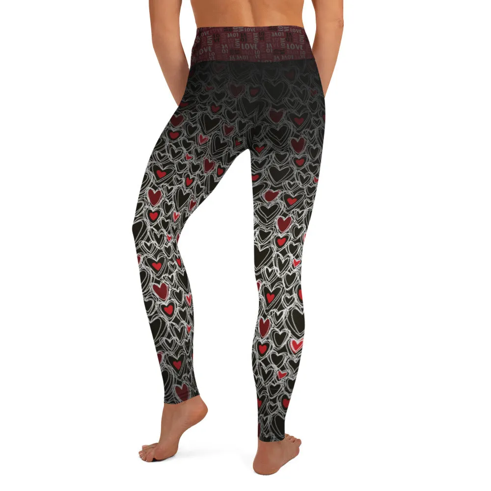 Love Hearts - Yoga Leggings