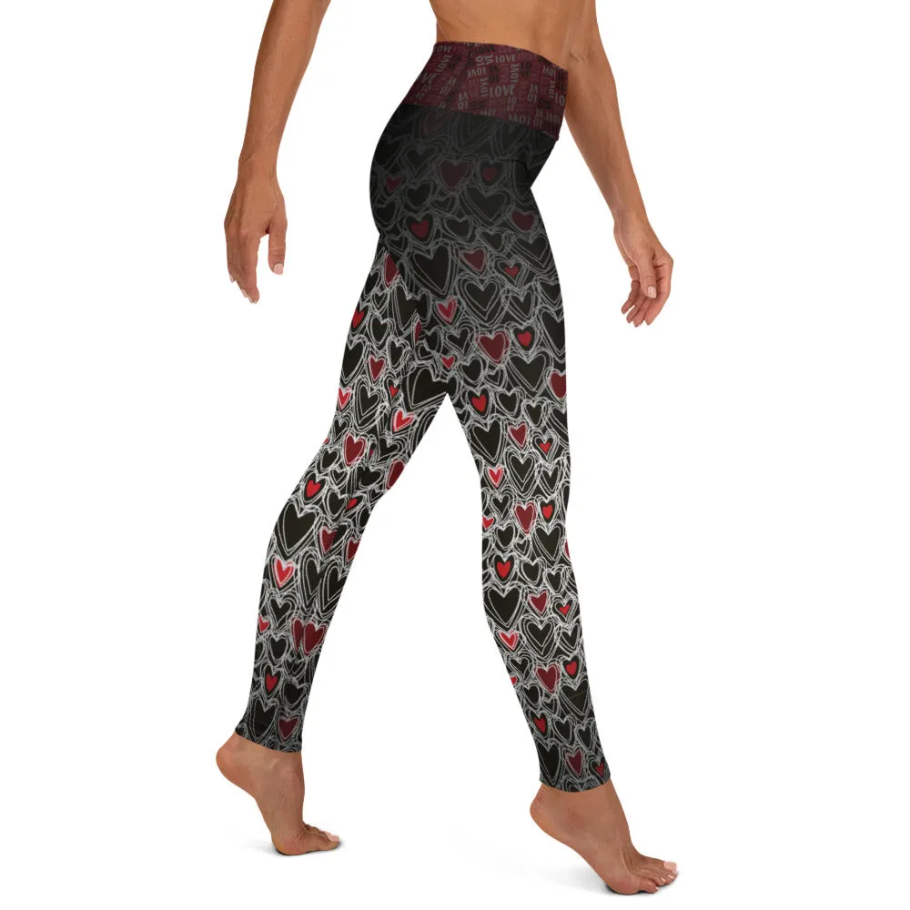 Love Hearts - Yoga Leggings
