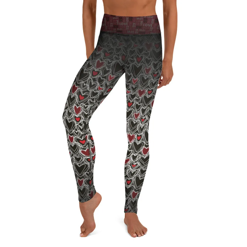 Love Hearts - Yoga Leggings