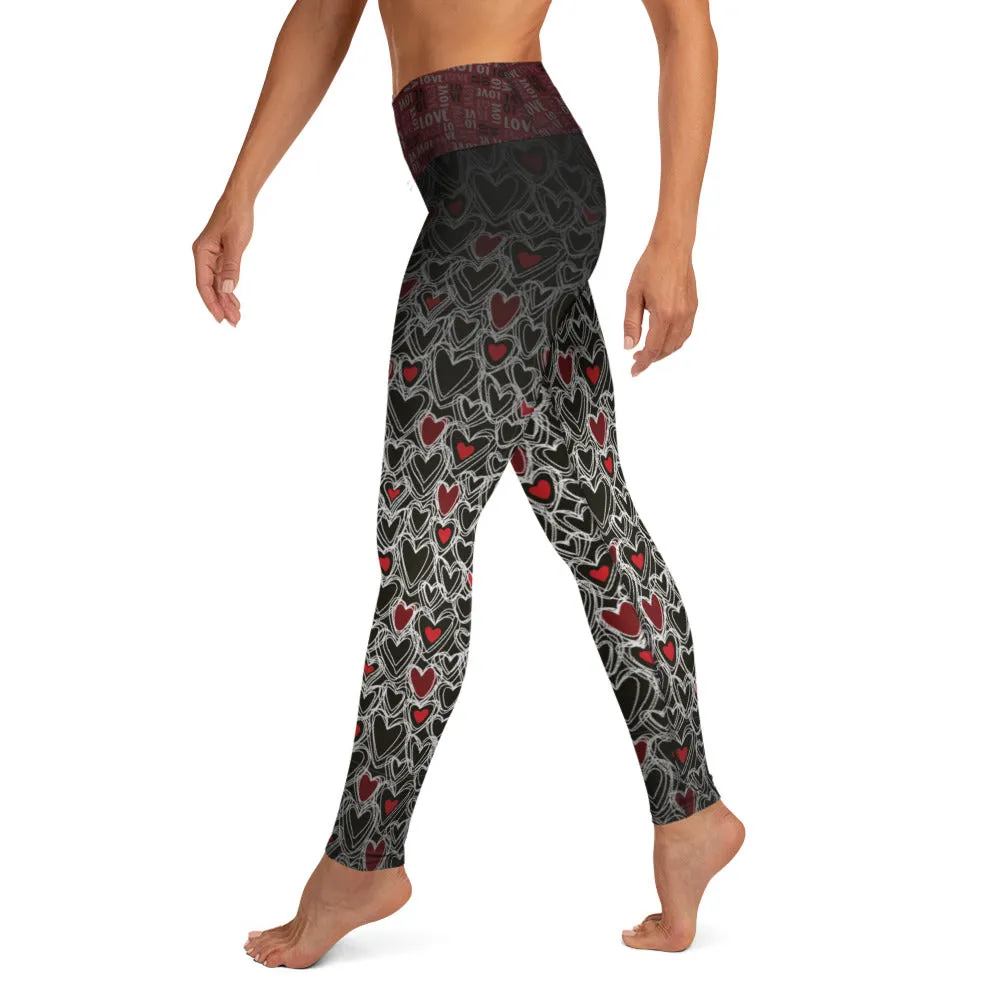 Love Hearts - Yoga Leggings