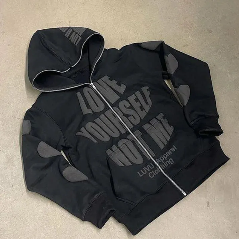 Love Yourself Not Me Zip-Up