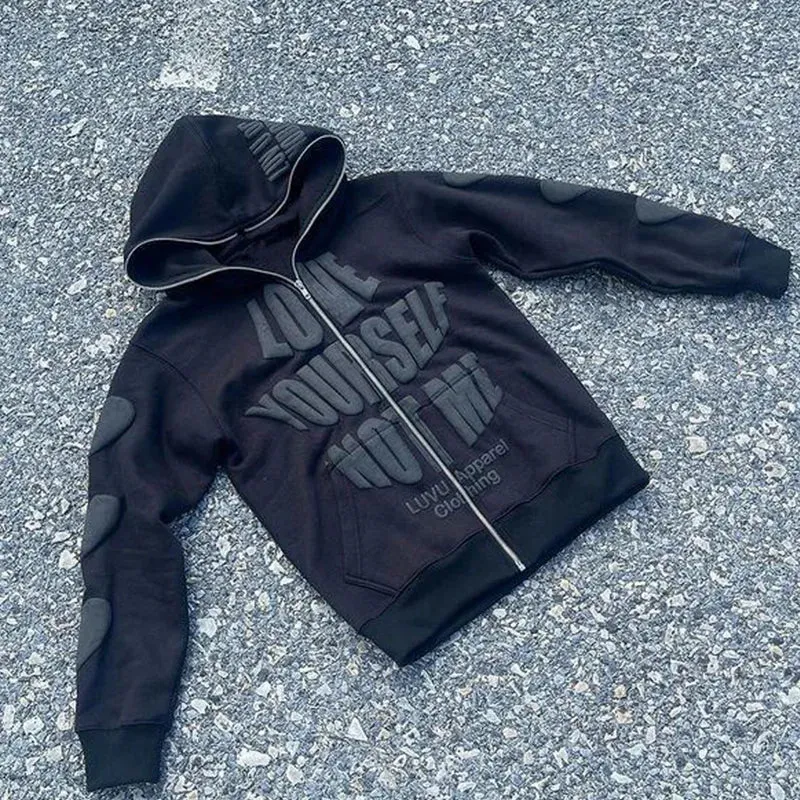 Love Yourself Not Me Zip-Up