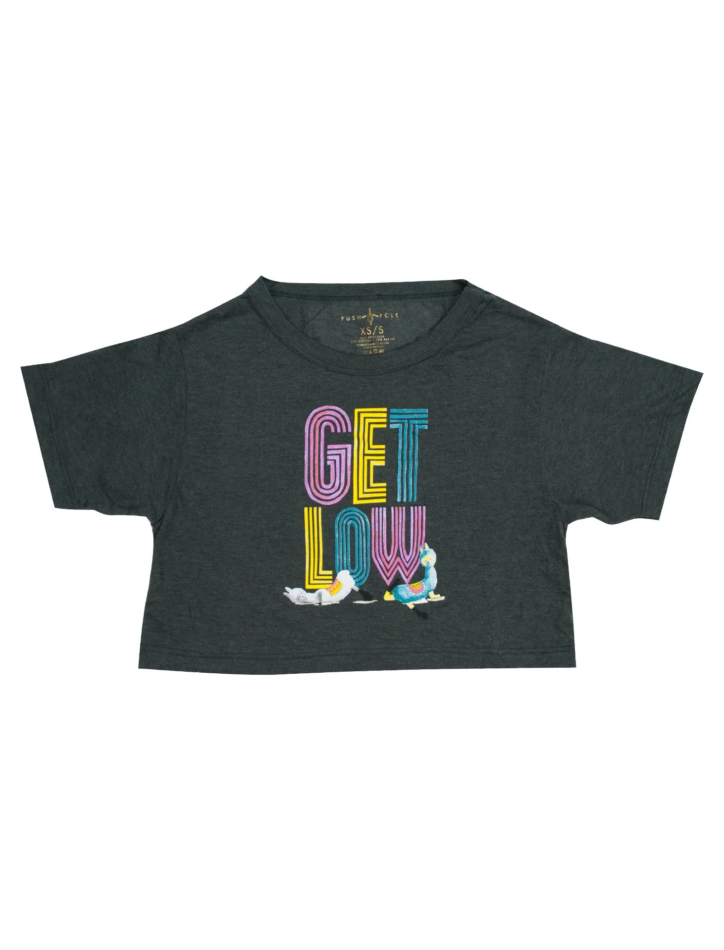Low Flow Llamas Cropped Tee