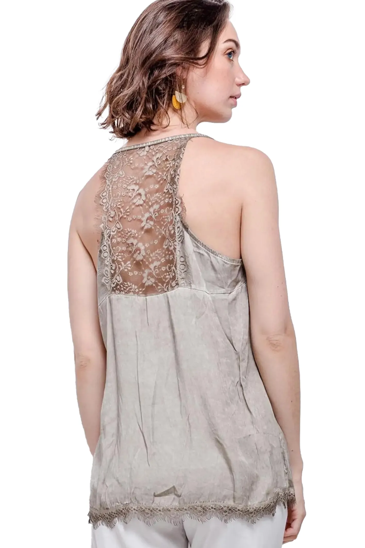 'Lulu' Top - Under Linen Cami Top