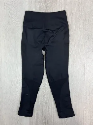 Lululemon Womens Black Cropped Leggings Pants Size Size 6-8 Approx