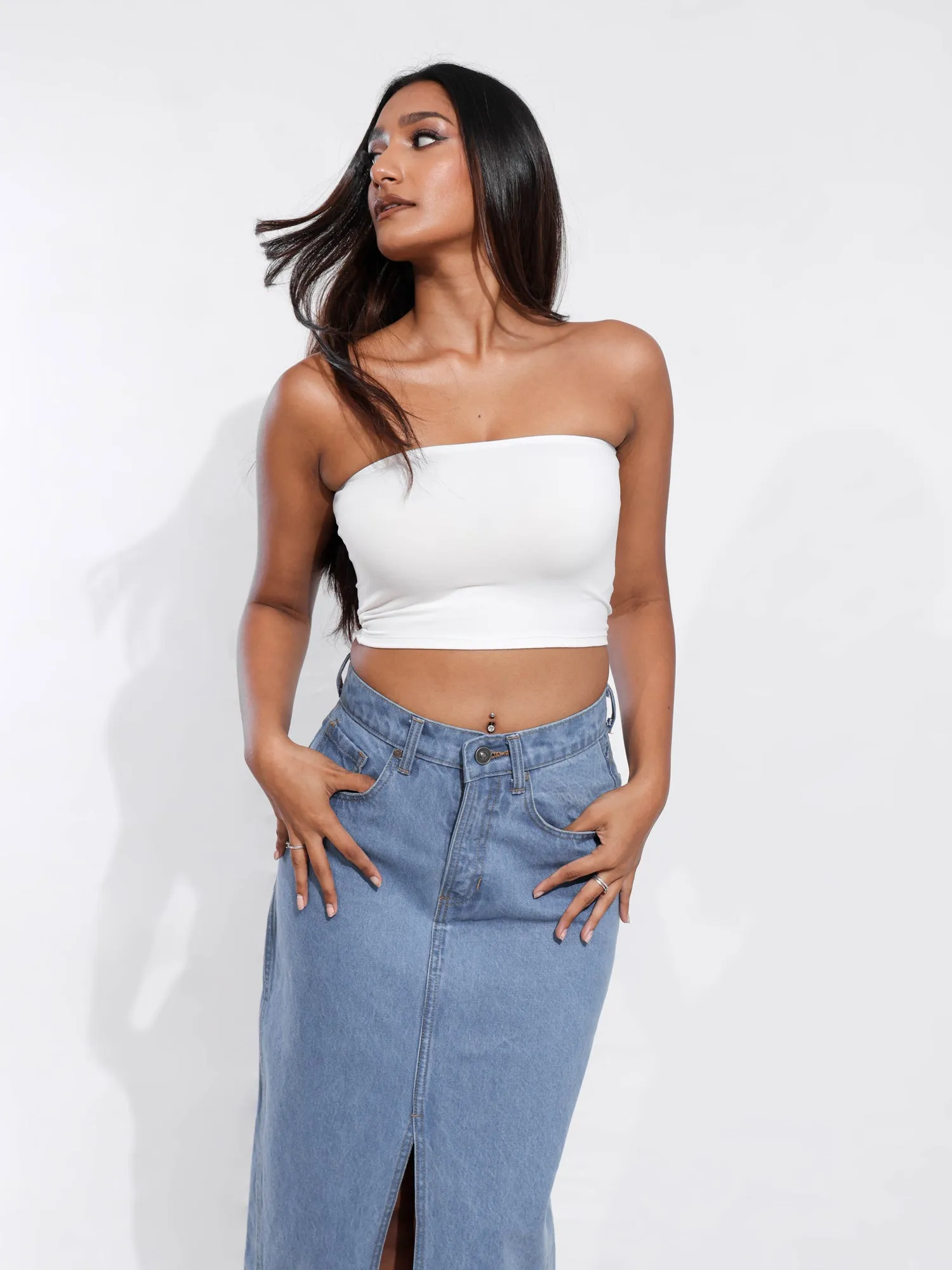 Mae Fitted Tube Top