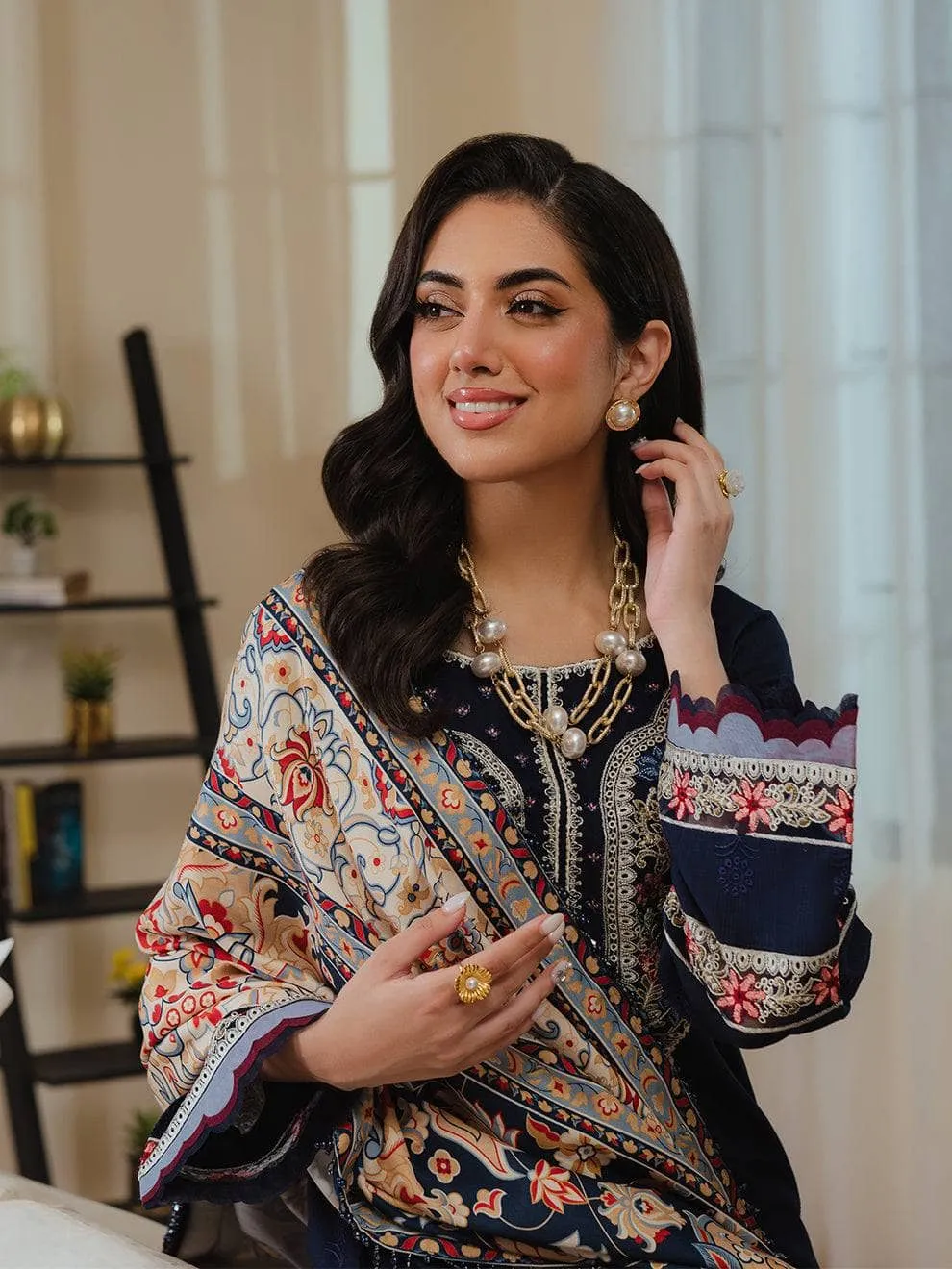 Mahnur Khaddar Silk Wool Shawls
