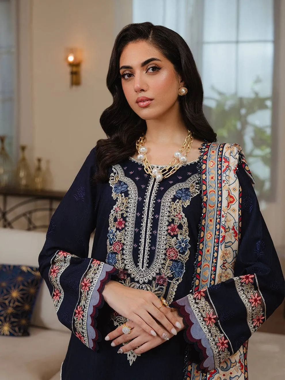 Mahnur Khaddar Silk Wool Shawls