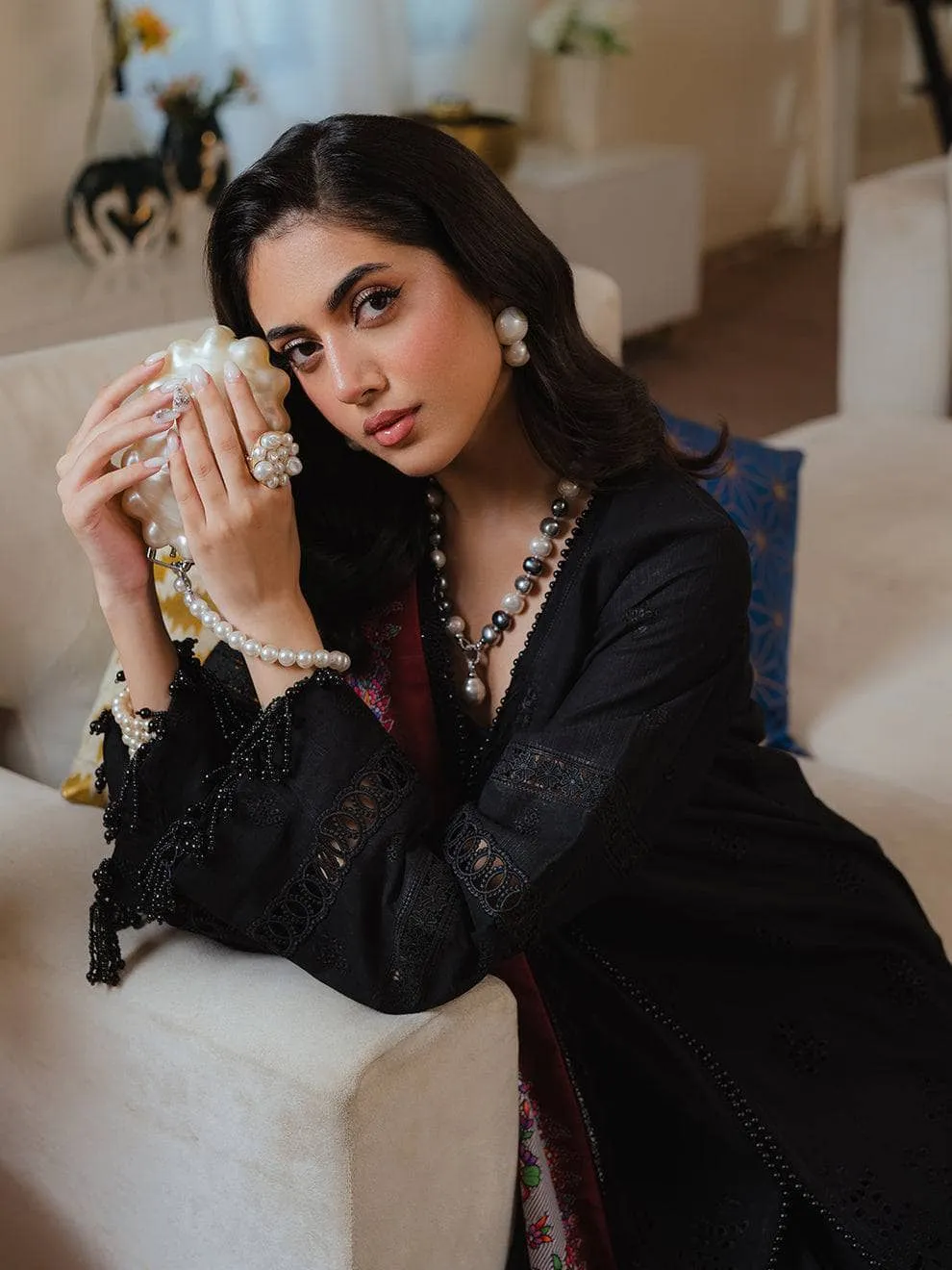 Mahnur Khaddar Silk Wool Shawls