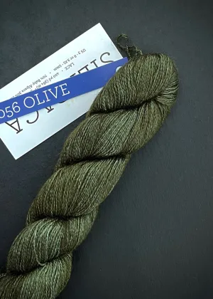 Malabrigo. Silkpaca 2ply, Olive