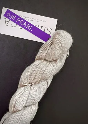 Malabrigo. Silkpaca 2ply, Pearl