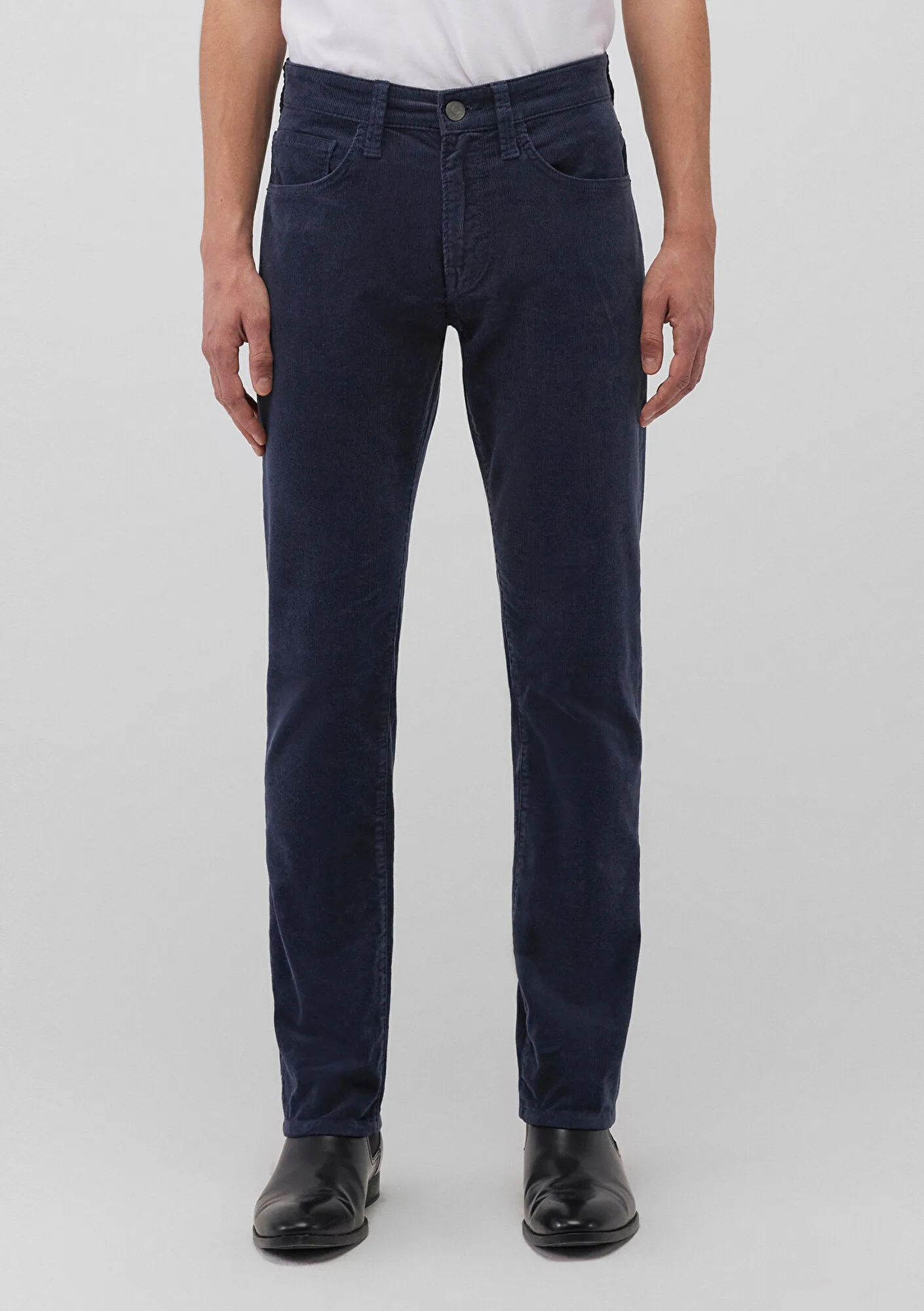 Marcus Blueberry Corduroy Pants