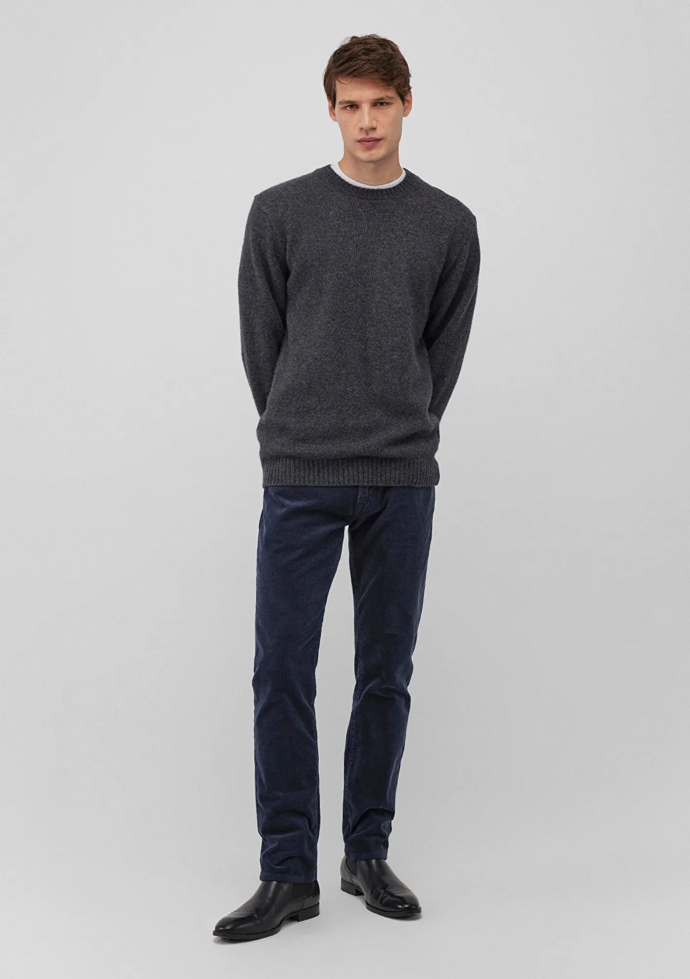 Marcus Blueberry Corduroy Pants