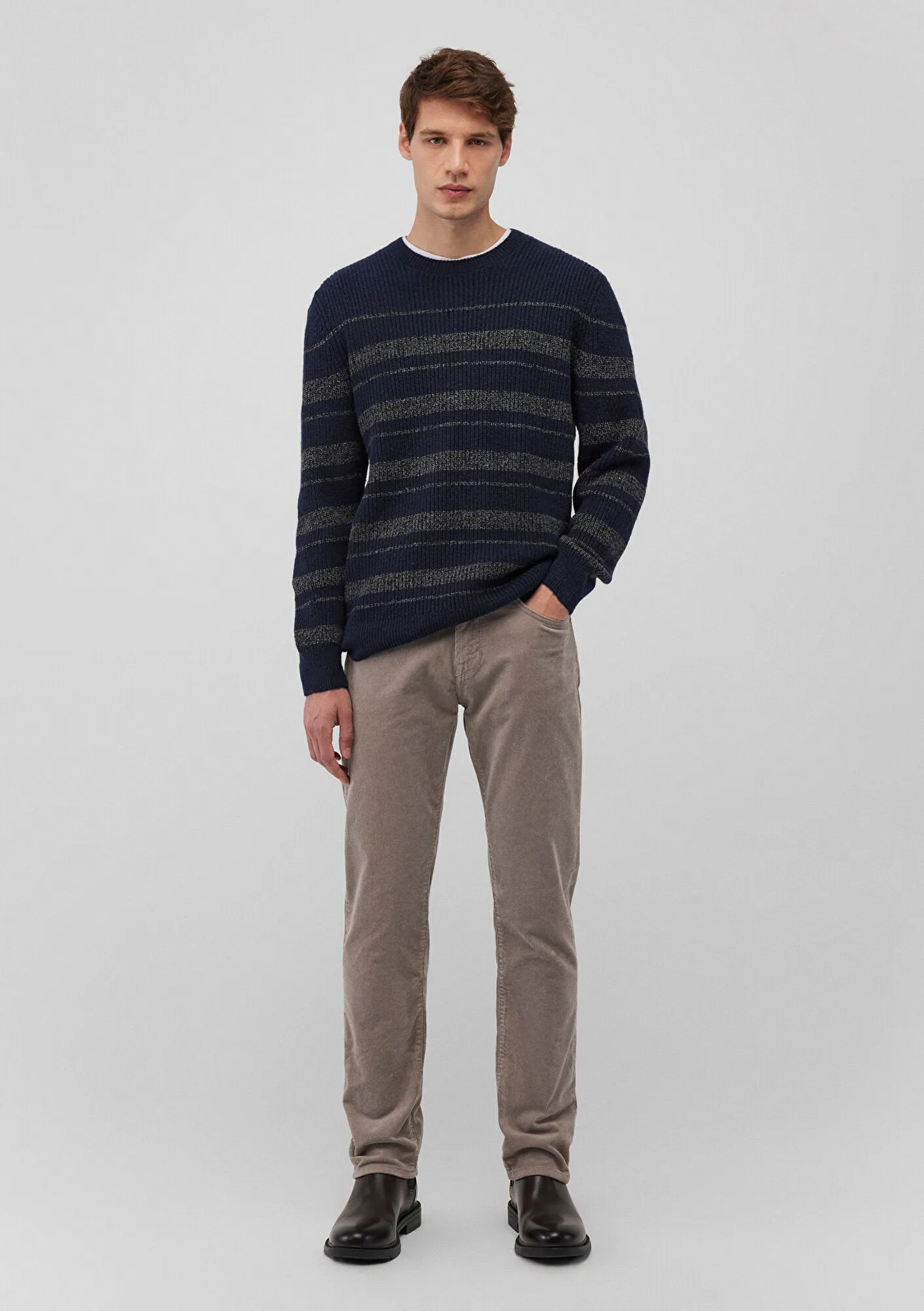 Marcus Elephant Skin Corduroy Pants