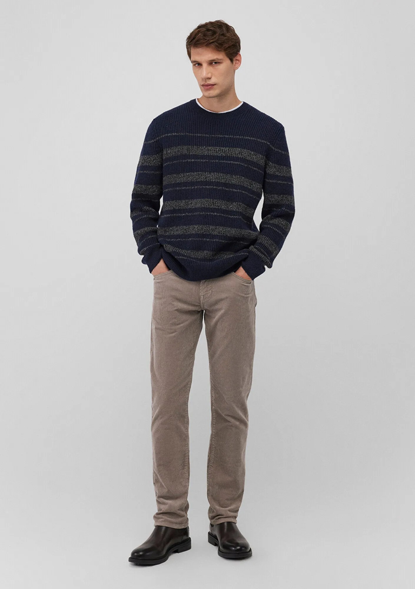 Marcus Elephant Skin Corduroy Pants