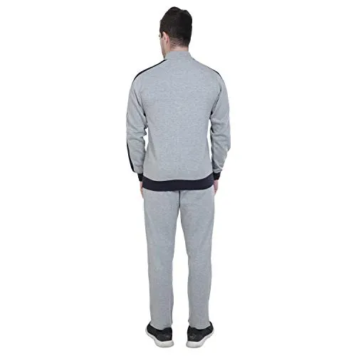 Matelco Men's Wool Tracksuit (AD07TS13_Grey_X-Large)