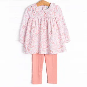 Meadow Moments Legging Set, Pink