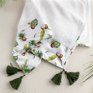 MEIA PATA - Coconut Print Towel - Green