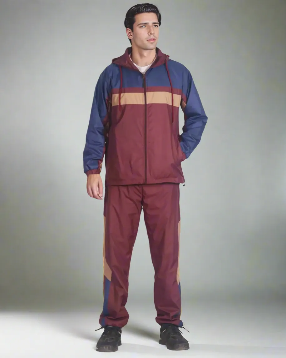 Men’s Active 2-Piece Ridge Windbreaker Tracksuit Matching Set