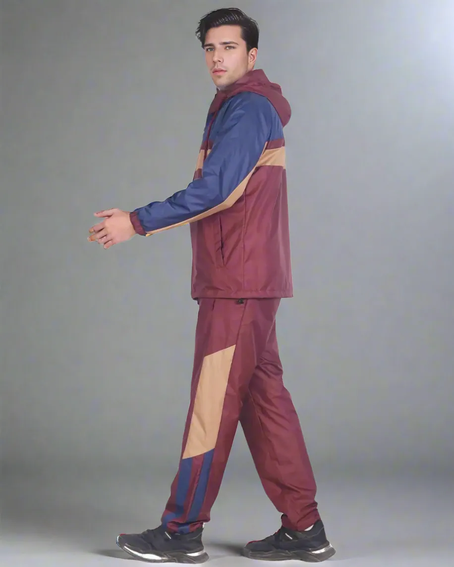 Men’s Active 2-Piece Ridge Windbreaker Tracksuit Matching Set