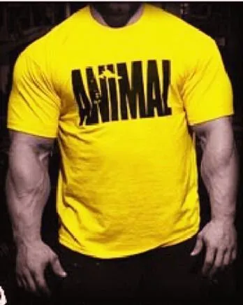 Men's Animal Gym Workout Shirt In 2 Different Styles