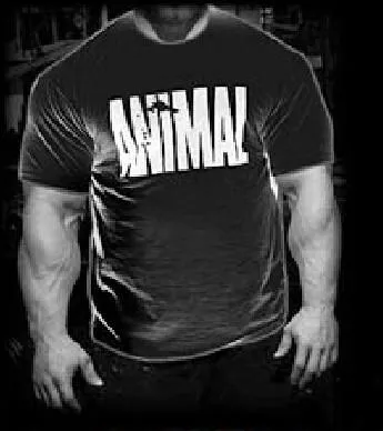 Men's Animal Gym Workout Shirt In 2 Different Styles