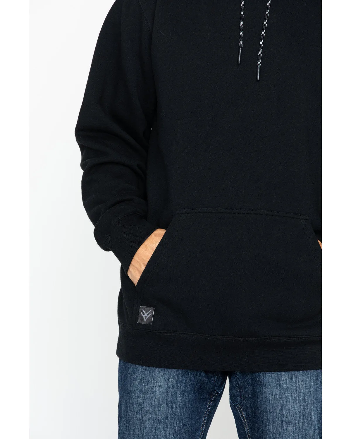Men's Logo Sleeve Hooded Work Sweatshirt - Big