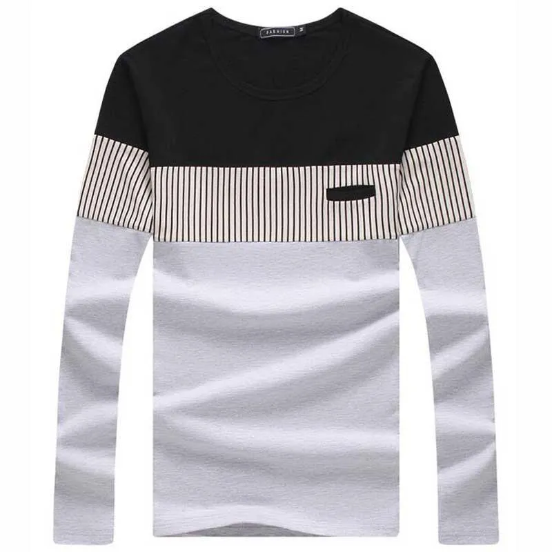 Men's Long Sleeve Fashion Tee