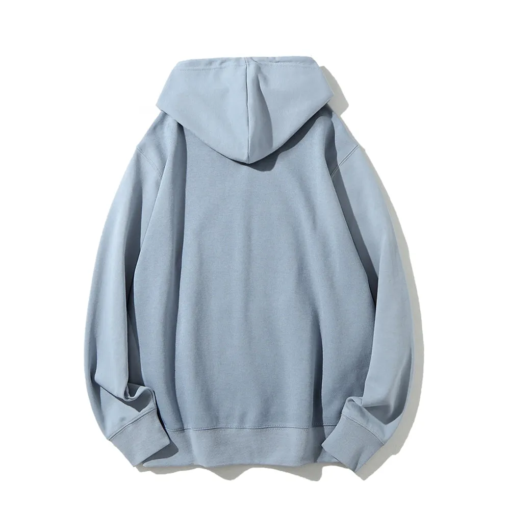 Mens Los Angeles City Letter Graphic Pullover Hoodies