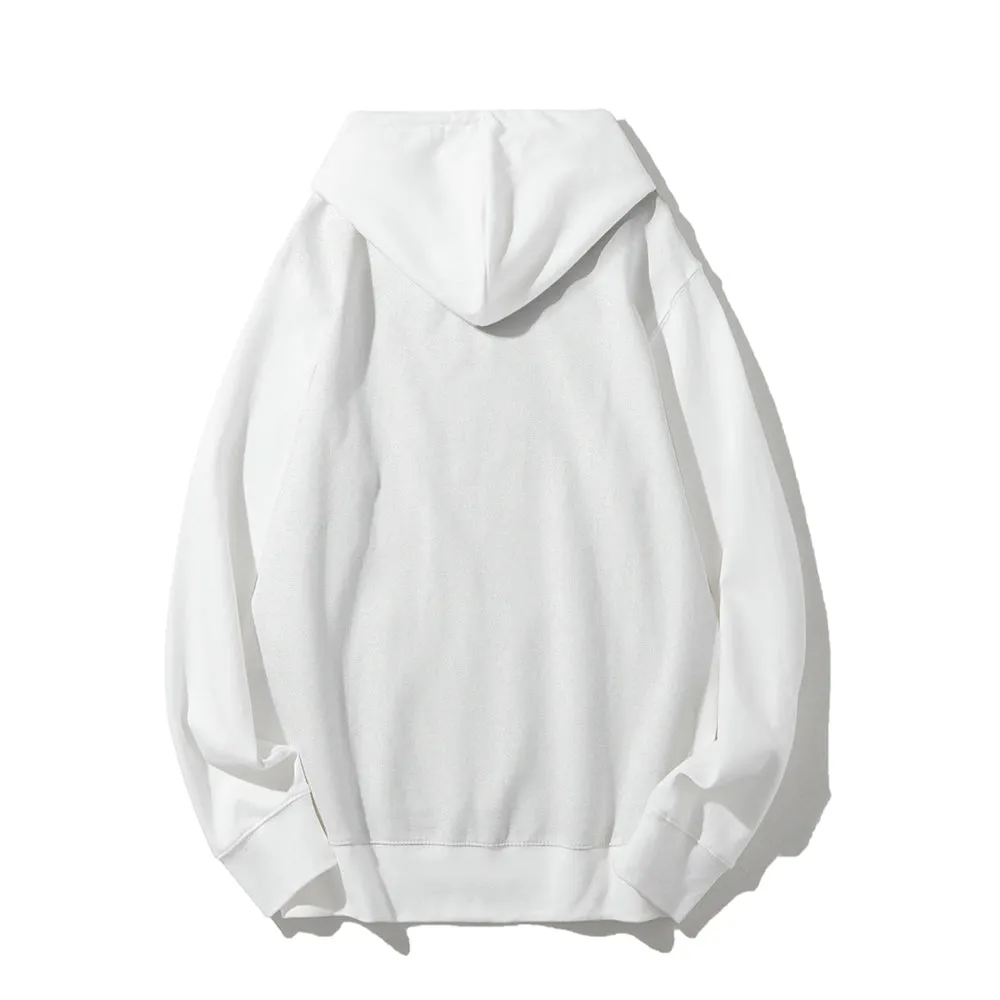 Mens Los Angeles City Letter Graphic Pullover Hoodies