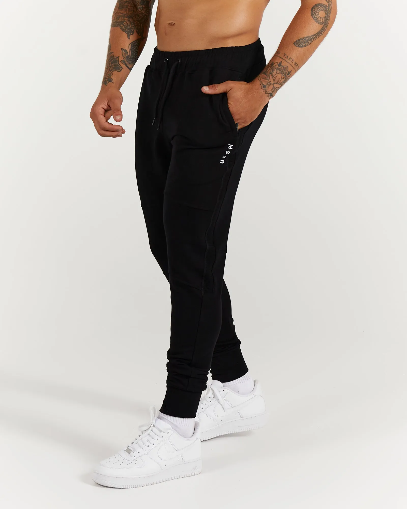 MENS PRIME TRACKPANTS - BLACK