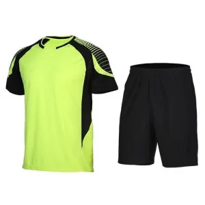 Men's Sport Running Suits Quick Dry Basketball Soccer Training Tracksuits Summer Fitness