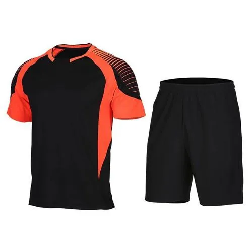 Men's Sport Running Suits Quick Dry Basketball Soccer Training Tracksuits Summer Fitness