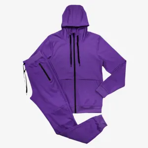 Men's Tech Fleece Tracksuit - Purple