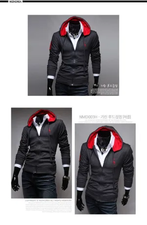 Men's Zip Up Hoodie Up To 3XL