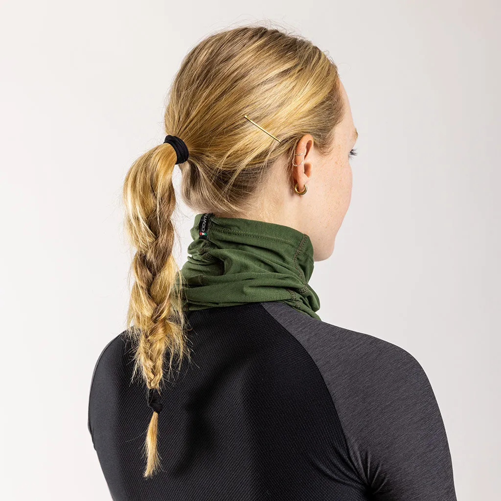 Merino Midweight Collar VitaTube (Olive)