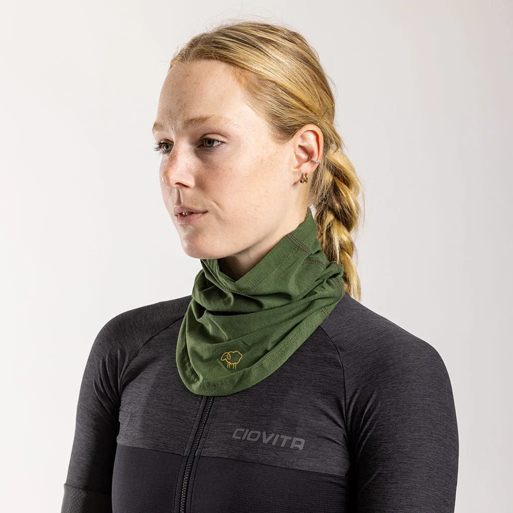 Merino Midweight Collar VitaTube (Olive)