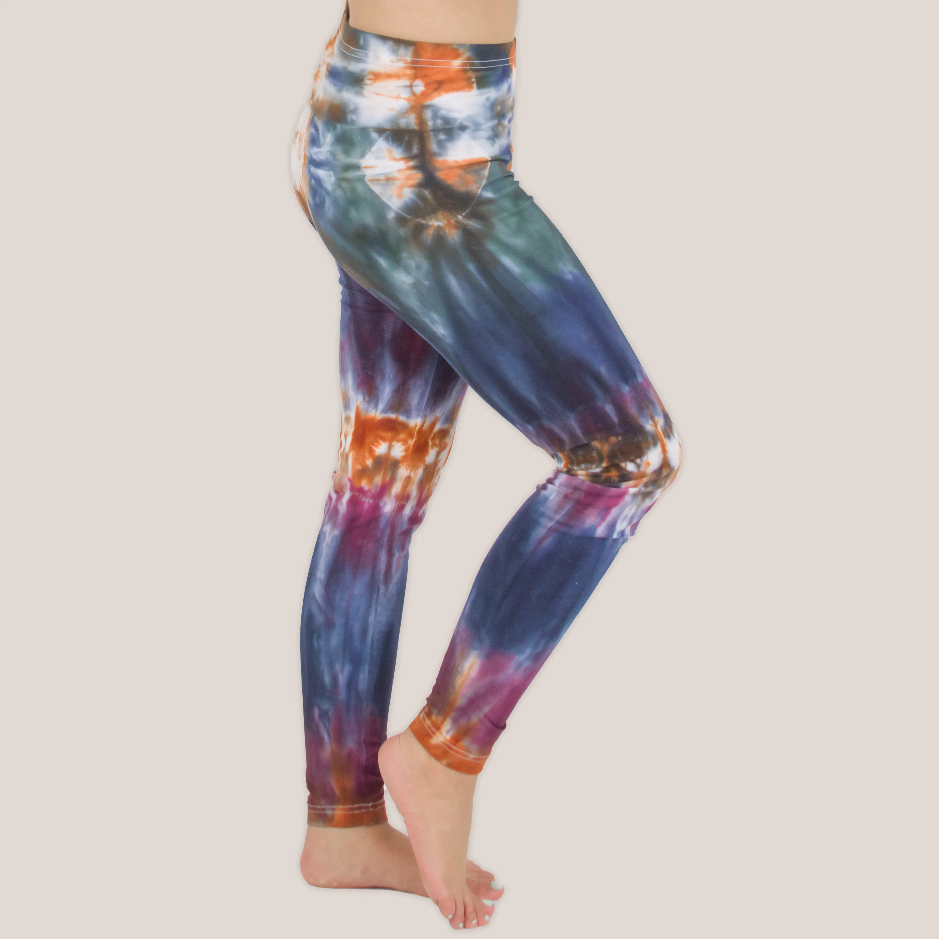 Meteorite Tie Dye Yoga Leggings