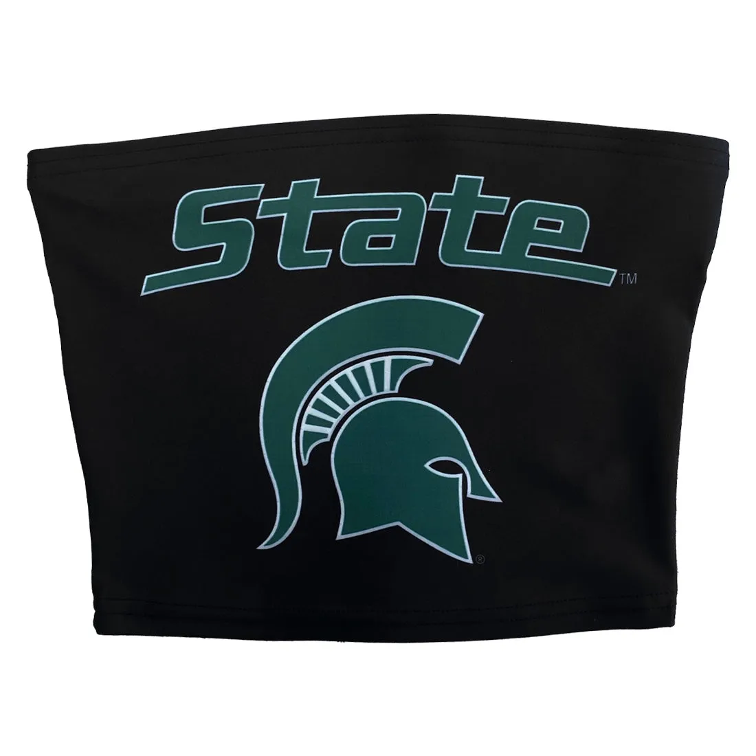 Michigan State Black Tube Top
